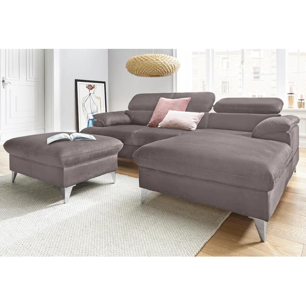 COTTA Ecksofa »Caluso« mit Bettfunktion und Bettkasten Outlet