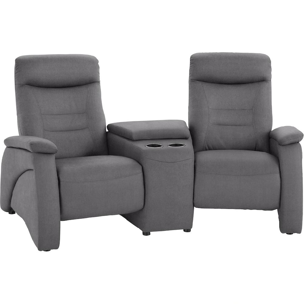 exxpo - sofa fashion 2 5-Sitzer »Ascoli Kinosofa mit hohem Sitzkomfort bequeme Armlehnen« inkl. Relaxfunktion mit Ablage und Staufach hohe Rückenlehne kaufen Angebote