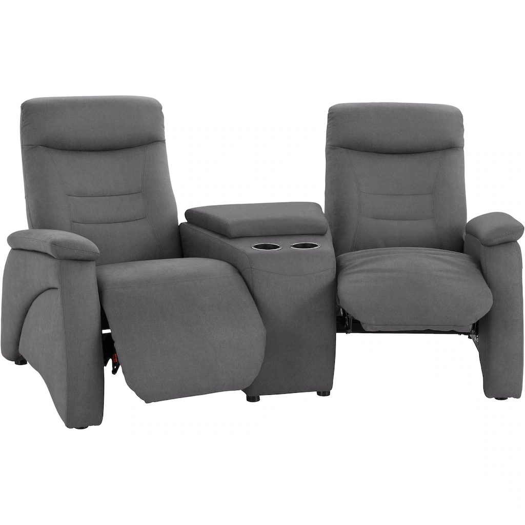 exxpo - sofa fashion 2 5-Sitzer »Ascoli Kinosofa mit hohem Sitzkomfort bequeme Armlehnen« inkl. Relaxfunktion mit Ablage und Staufach hohe Rückenlehne kaufen Angebote