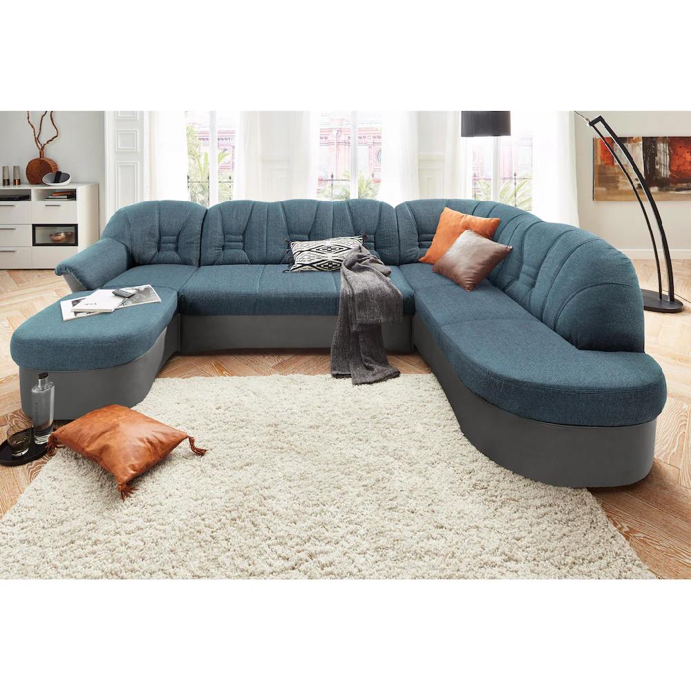 DOMO collection Wohnlandschaft Wahlweise mit Bettfunktion