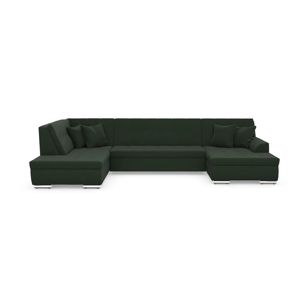 DOMO collection Wohnlandschaft Wahlweise mit Bettfunktion Rabatt