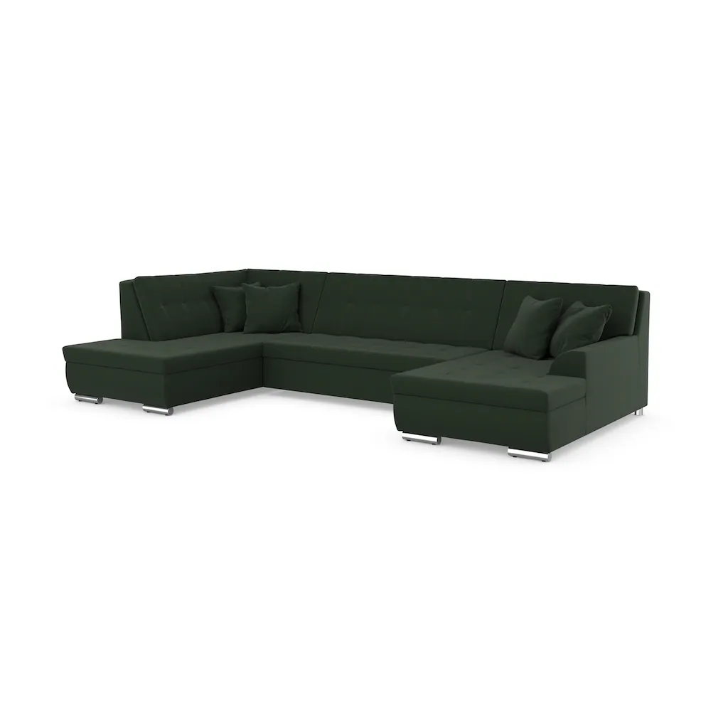 DOMO collection Wohnlandschaft Wahlweise mit Bettfunktion Rabatt