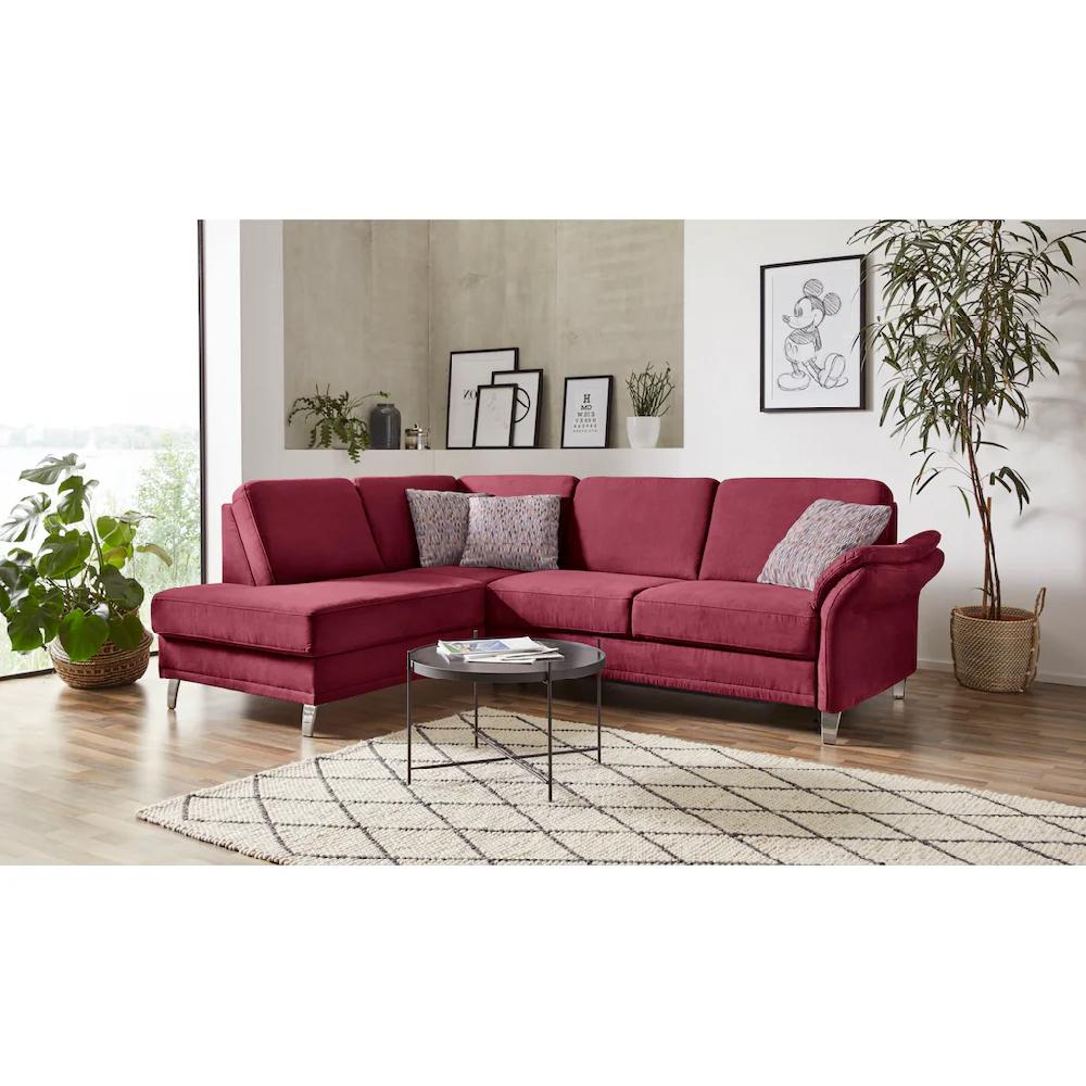 sit&more Ecksofa »Clio L-Form« wahlweise mit Bettfunktion und Bettkasten inklusive Federkern kaufen Flash Sale