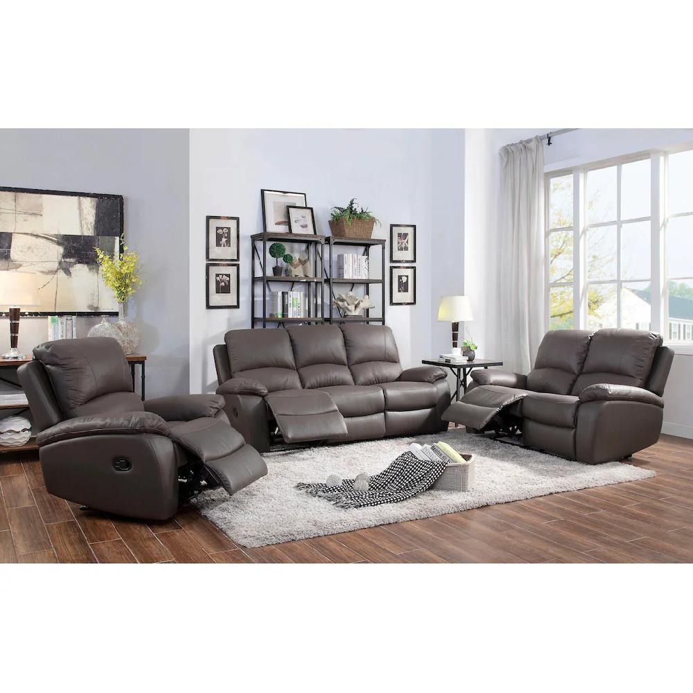 ATLANTIC home collection 3-Sitzer »Lion« mit Relaxfunktion und Federkern mit Lederbezug kaufen Top Angebot