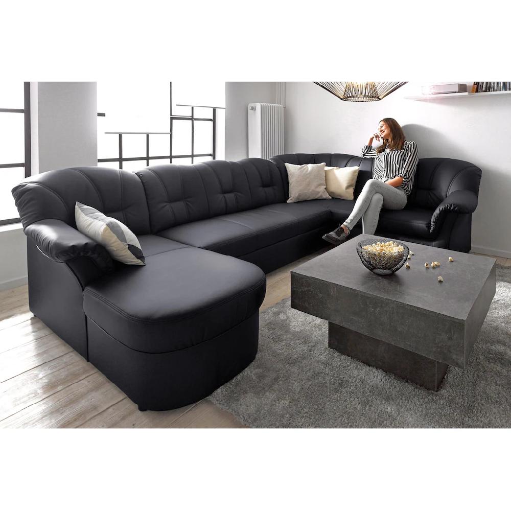 DOMO collection Wohnlandschaft Wahlweise mit Bettfunktion
