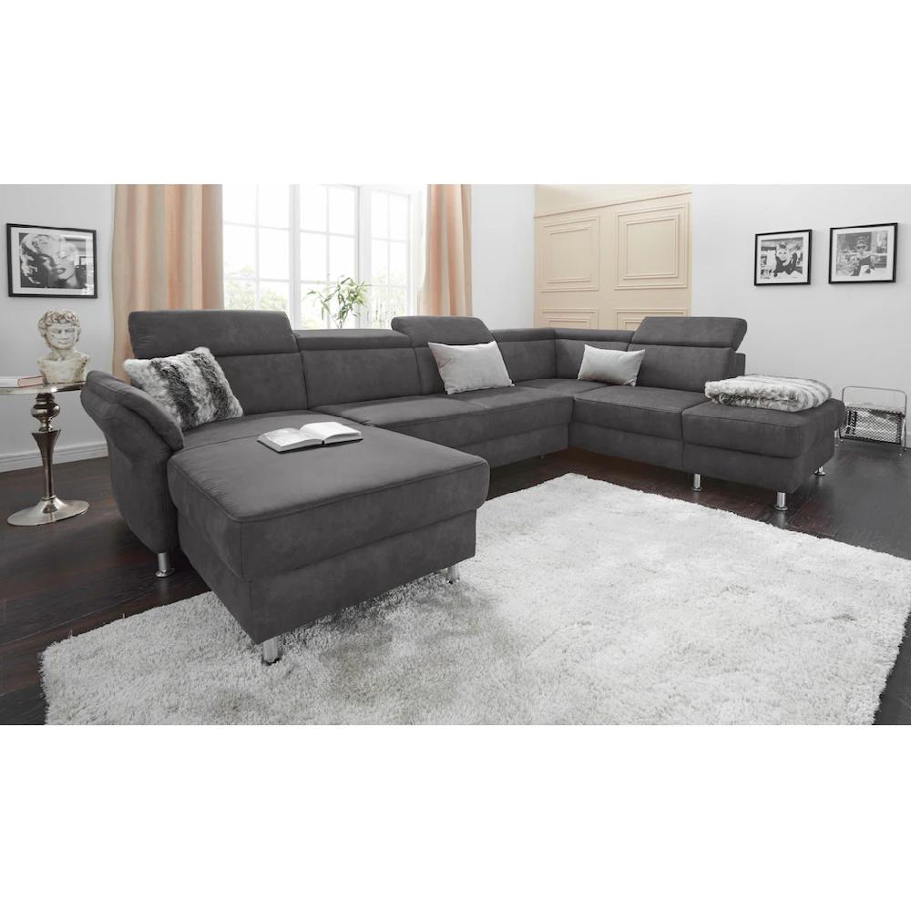sit&more Wohnlandschaft mit Bettfunktion und Bettkasten