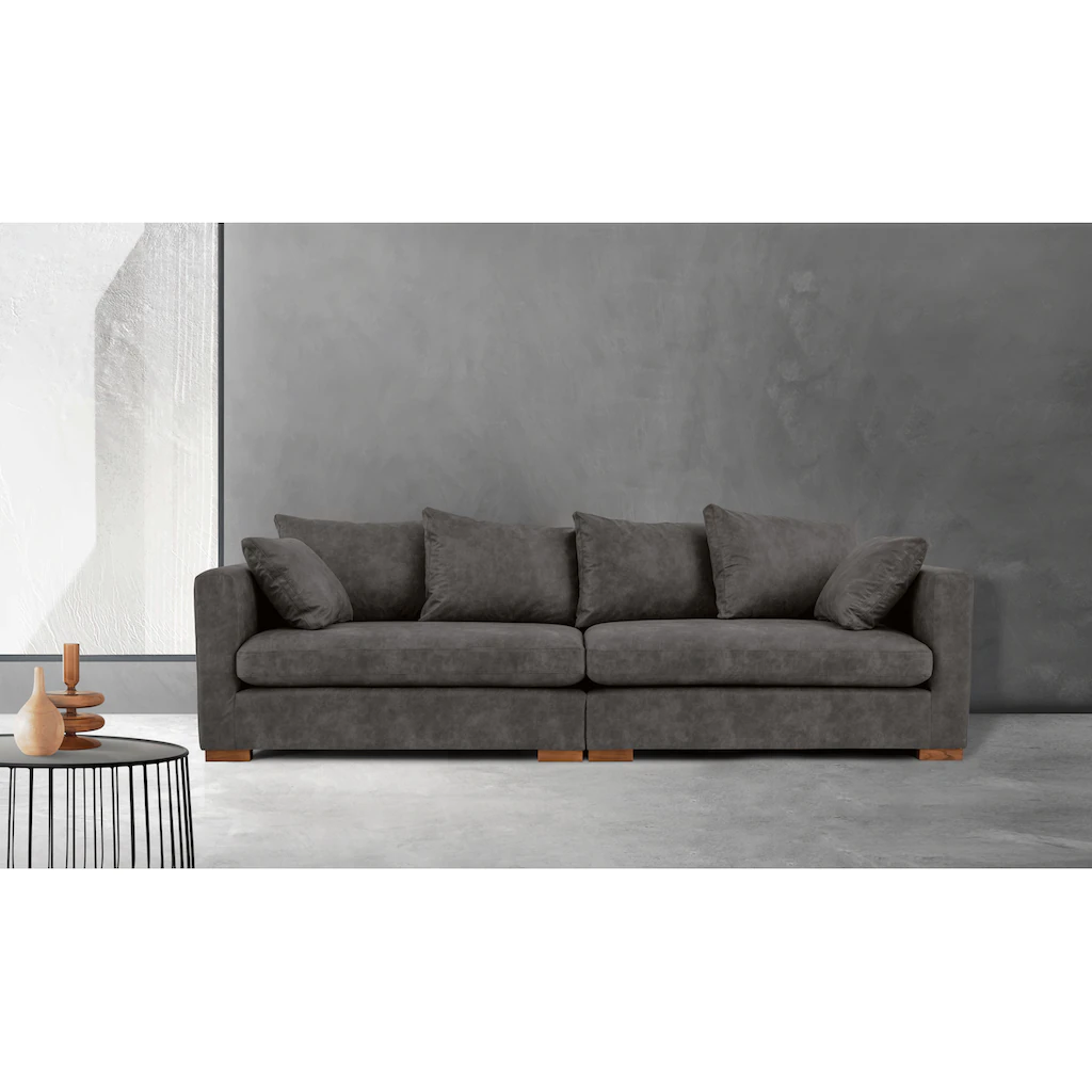 Guido Maria Kretschmer Home&Living Big-Sofa »Arles« extra tiefe Sitzfläche in diversen Stoffqualitäten kaufen
