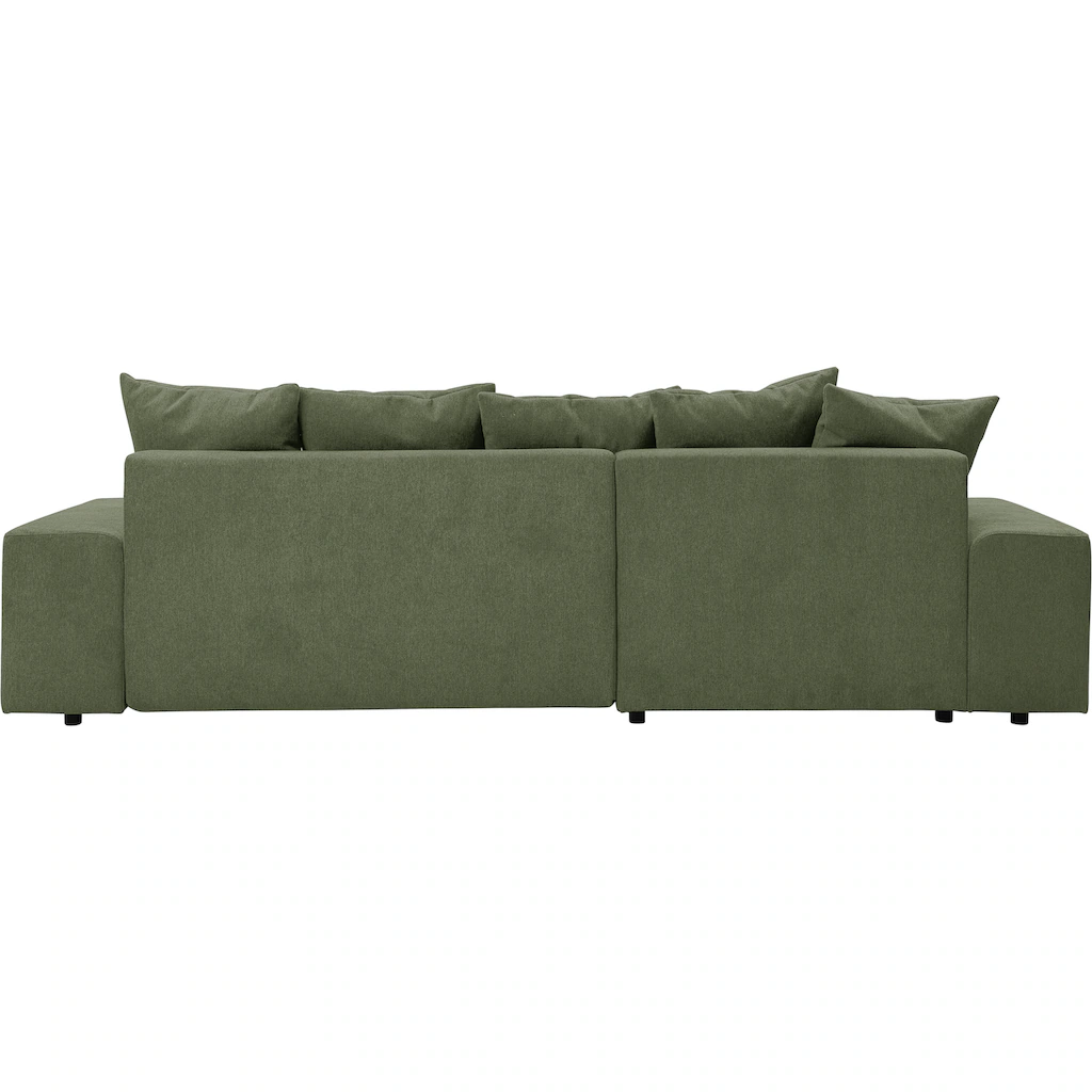 WERK2 Ecksofa »Riwa« Trendiges Ecksofa mit vielen Kissen Schlaffunktion & Bettkasten kaufen Bis zu 60% Rabatt