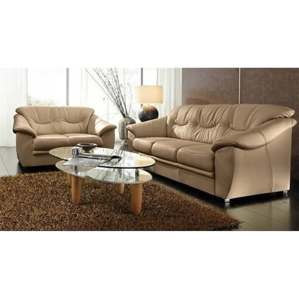 sit&more Polstergarnitur »Top Savona« NaturLEDER® (2-tlg) bestehend aus je einem 2- und 3-Sitzer Federkern kaufen Nur für heute