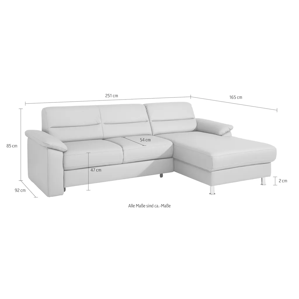 sit&more Ecksofa mit Bettfunktion online kaufen Vierteljährliche Förderung