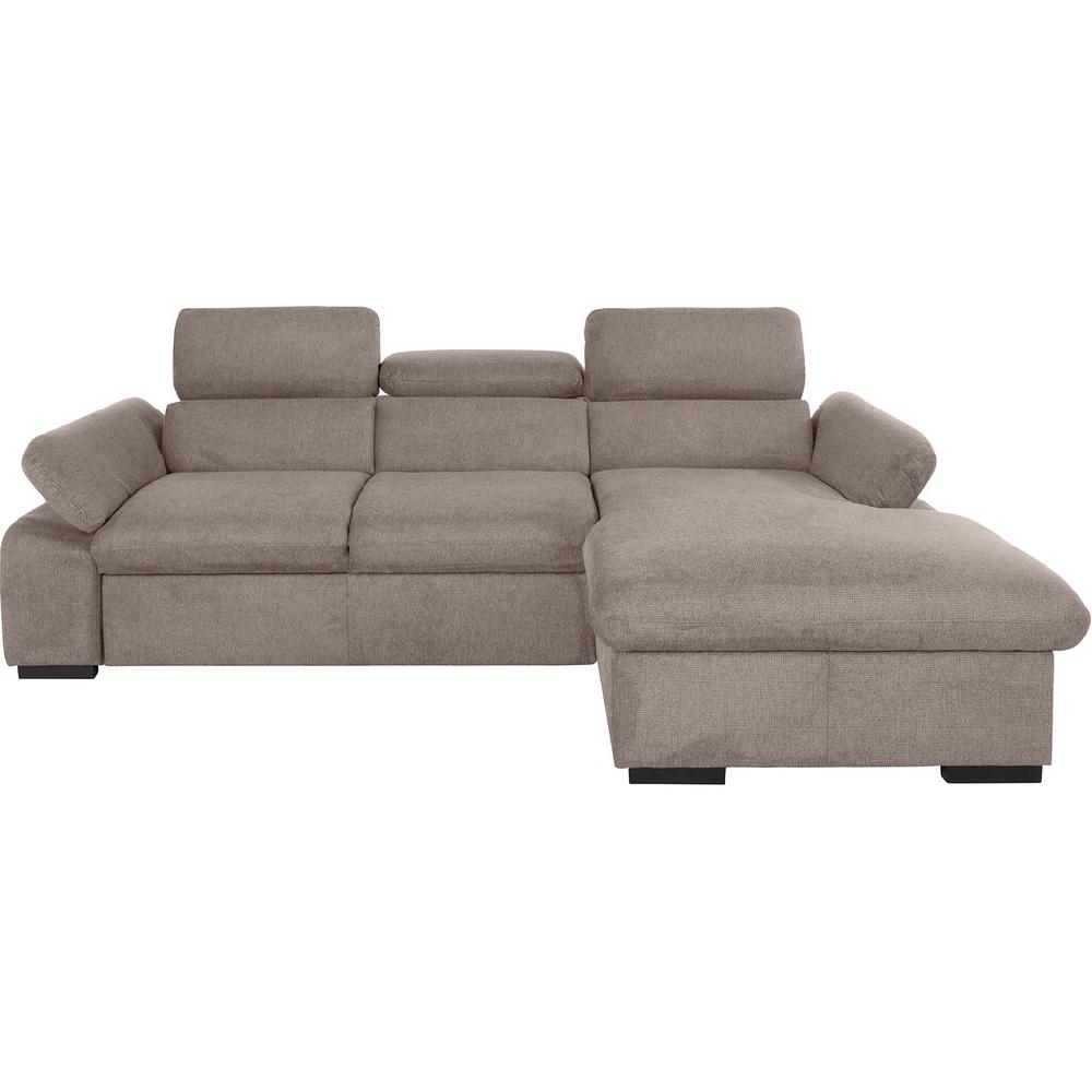 COTTA Ecksofa »Lola L-Form« (Set mit Hocker) mit Hocker & Kopfteilfunktion wahlw. Bett- und Armteilfunktion kaufen Riesige Rabatte
