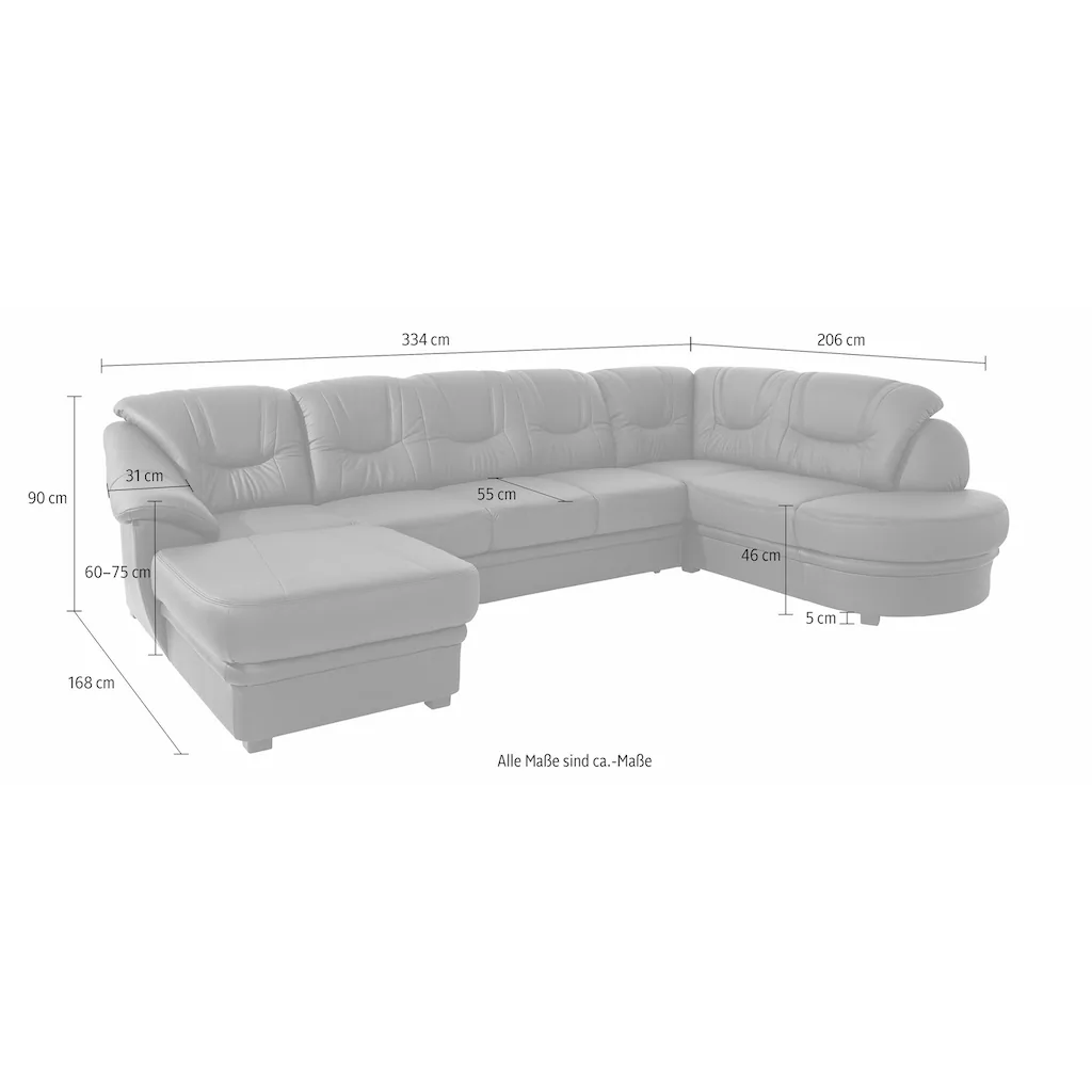 sit&more Wohnlandschaft mit Bettfunktion online kaufen Clearance-Verkauf