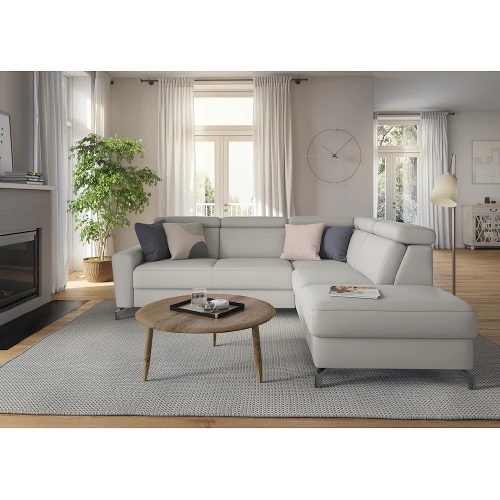 sit&more Ecksofa »Scarlett L-Form« inklusive Kopfteilverstellung wahlweise mit Bettfunktion Bettkasten kaufen Günstiger Verkauf