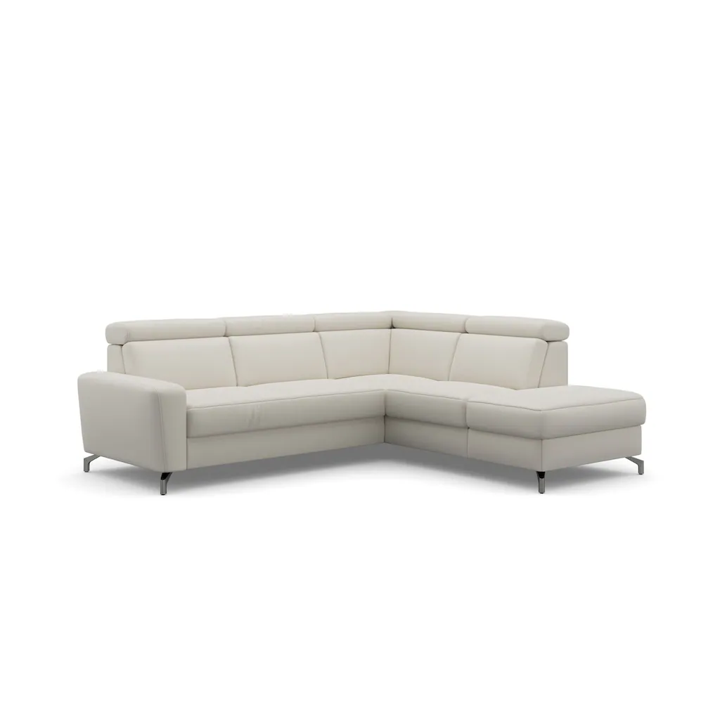 sit&more Ecksofa »Scarlett L-Form« inklusive Kopfteilverstellung wahlweise mit Bettfunktion Bettkasten kaufen Günstiger Verkauf