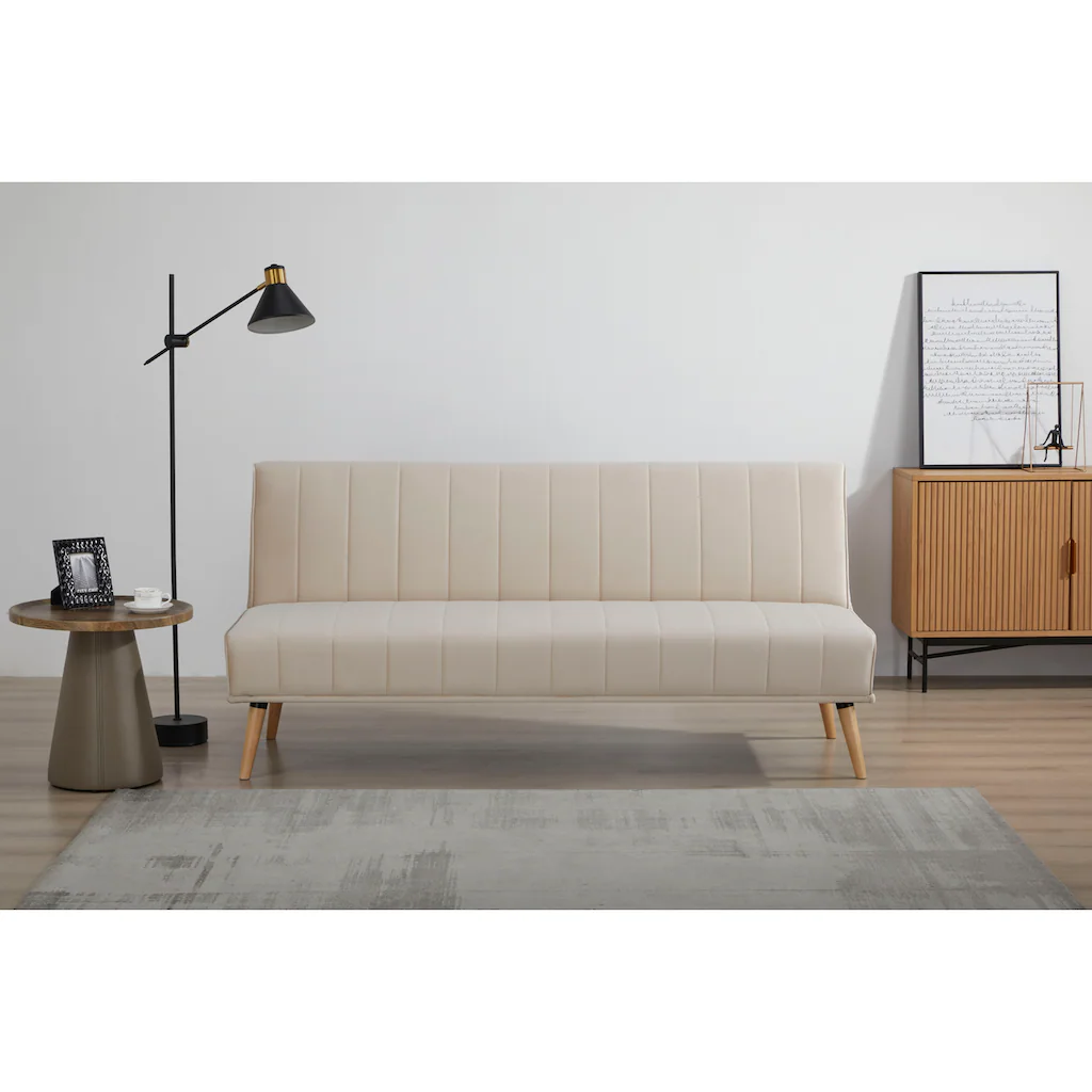 INOSIGN Schlafsofa »LUMINARA Gästesofa Bettsofa Couch mit Schlaffunktion Loungesofa« durch verstellbare Rückenlehne u. Bettfunktion Webstoff-Bezug kaufen