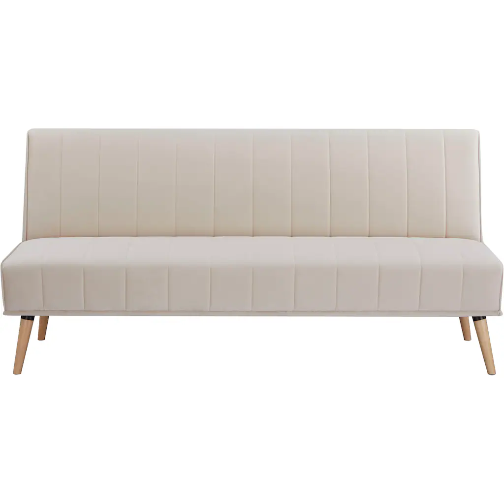 INOSIGN Schlafsofa »LUMINARA Gästesofa Bettsofa Couch mit Schlaffunktion Loungesofa« durch verstellbare Rückenlehne u. Bettfunktion Webstoff-Bezug kaufen Fabrik Onlineshop