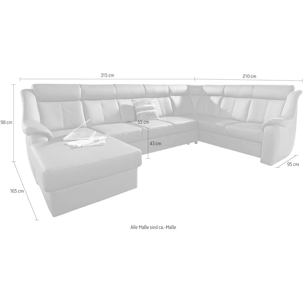 sit&more Wohnlandschaft mit Relaxfunktion online kaufen Flash Sale