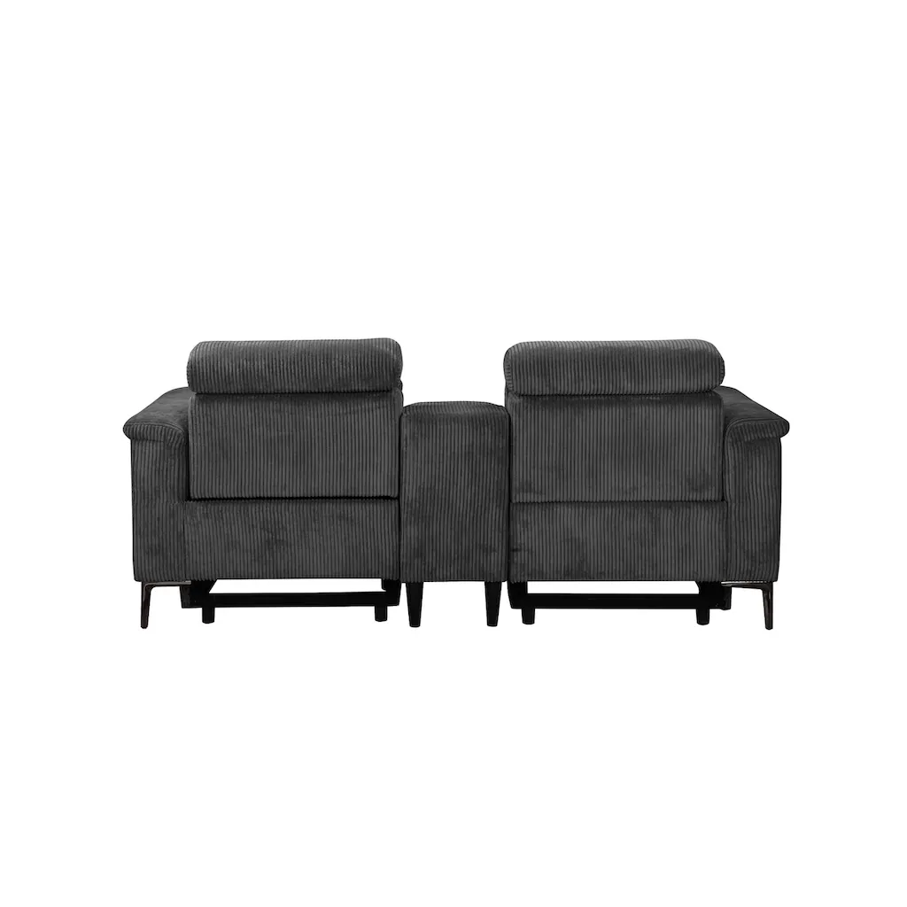 Places of Style 2-Sitzer »Lund in Cord 2er-Kinosofa TV-Sessel Multimedia-Sofa « m. elektrischer o. manueller Relaxfunktion Getränkehalter u. Staufach kaufen Exklusivangebot