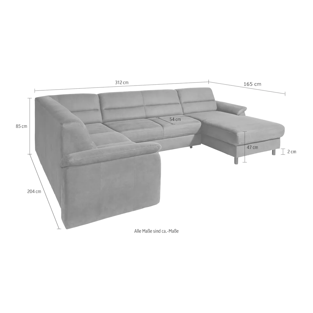 sit&more Wohnlandschaft mit Bettfunktion online kaufen Weihnachtsangebot