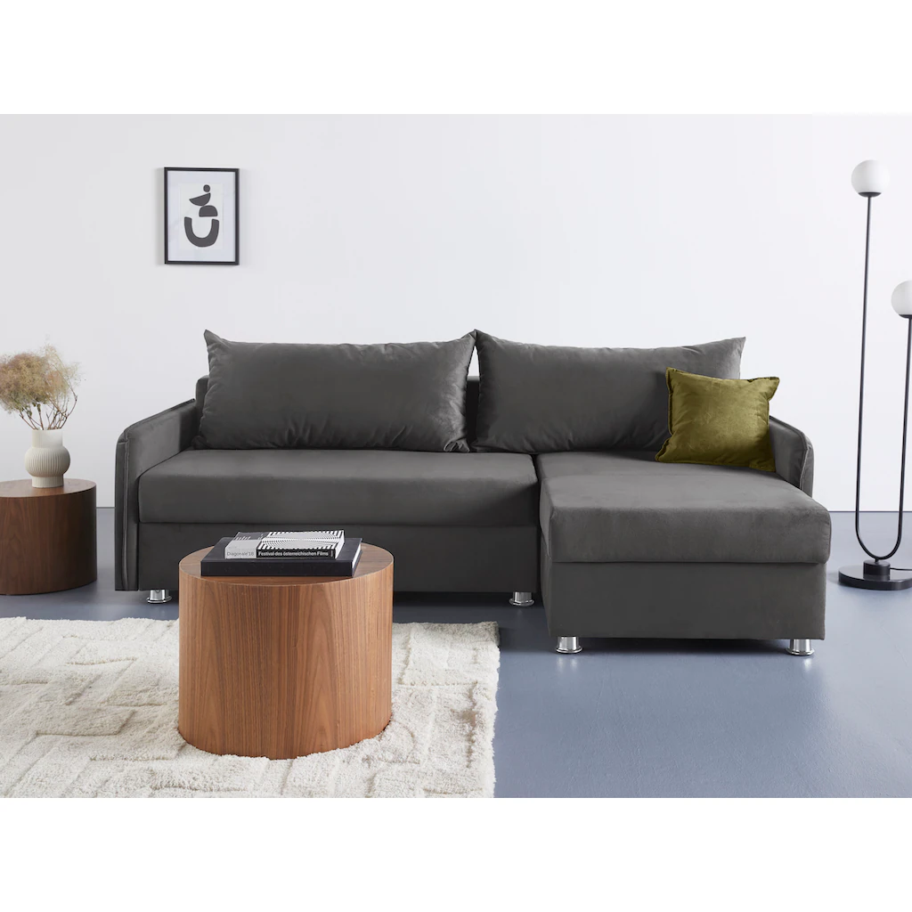 COLLECTION AB Ecksofa »Sunny L-Form« inkl. Bettfunktion und Bettkasten kaufen