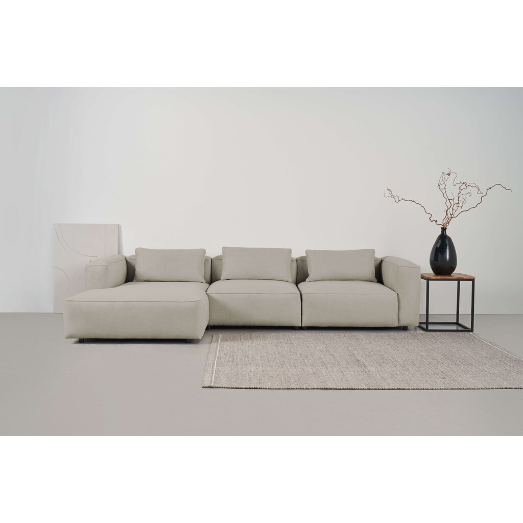 andas Ecksofa »Tvinnet« Breite 317 cm extra tiefe Sitzfläche kubisches Sitzvergnügen kaufen Wochenangebot