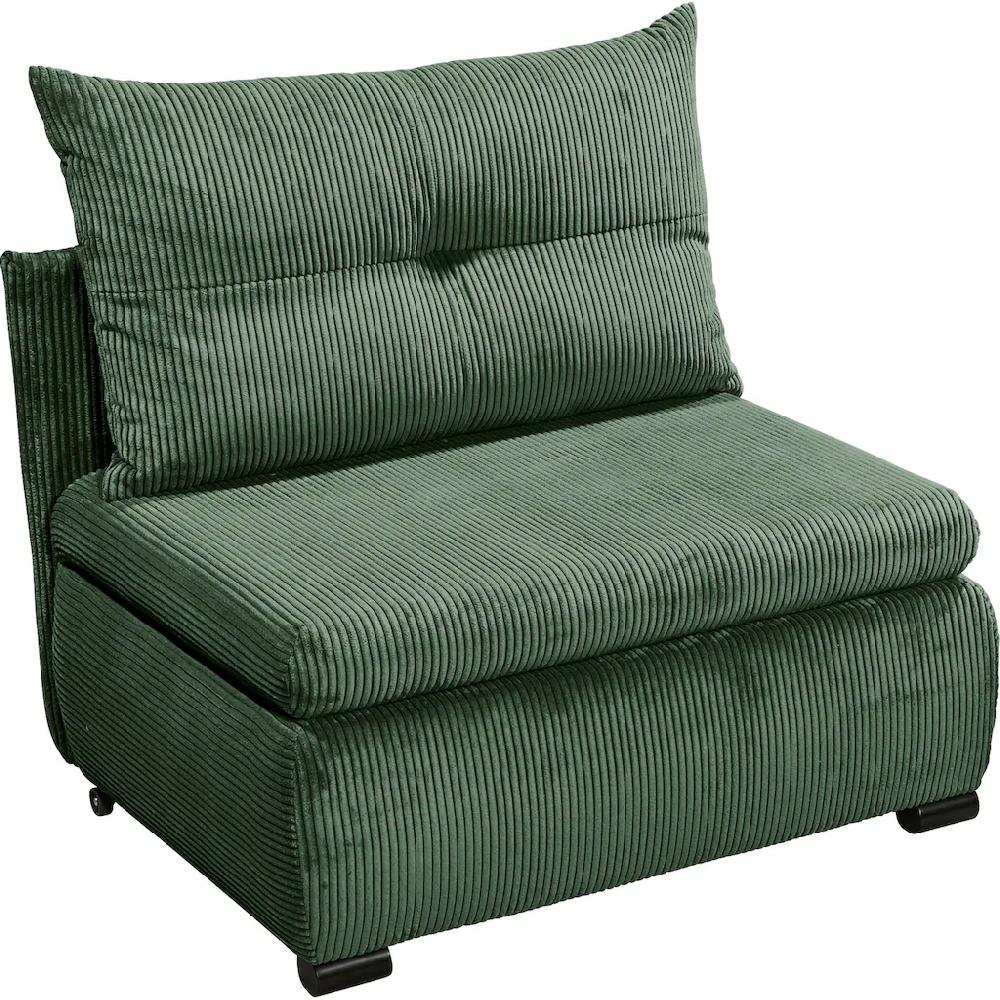 ED EXCITING DESIGN Schlafsofa »Charlie« frei im Raum stellbar mit Bettkasten Schlaffunktion & 1 Rückenkissen kaufen