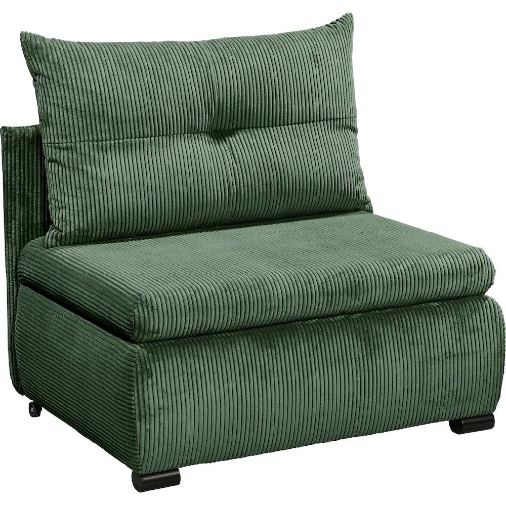 ED EXCITING DESIGN Schlafsofa »Charlie« frei im Raum stellbar mit Bettkasten Schlaffunktion & 1 Rückenkissen kaufen Kostenlose Rückgabe