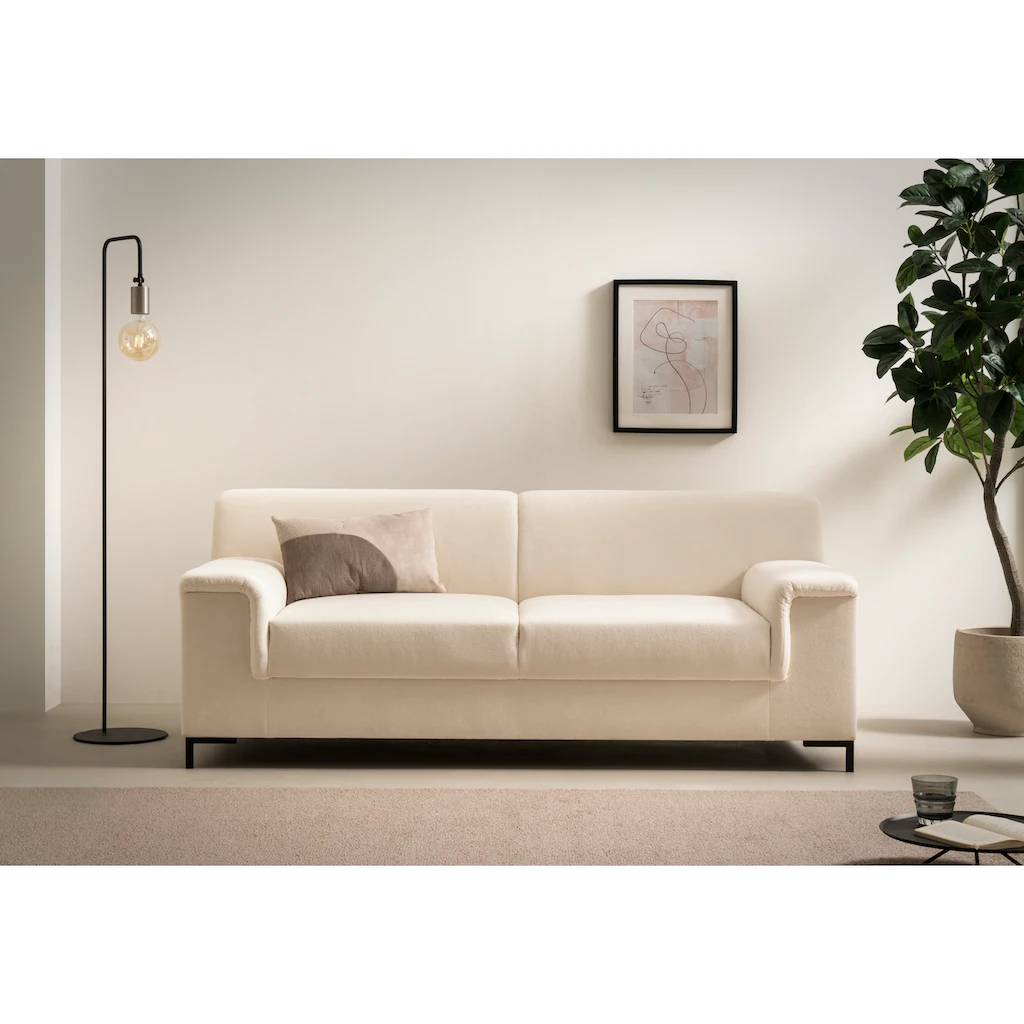 INOSIGN 2 5-Sitzer »Jamie 2 auch in Cord B/T/H: 192/81/76 cm« zeitlos modern mit komfortablem Federkern kaufen