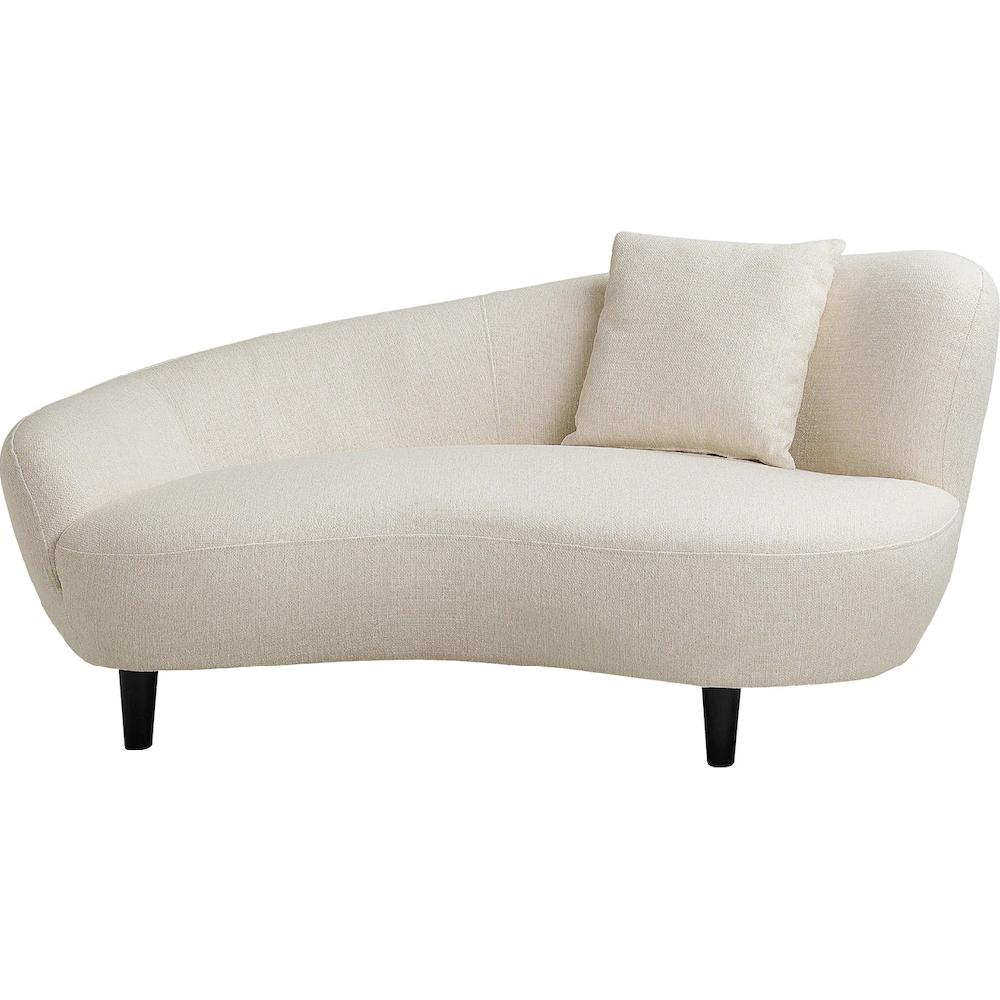ATLANTIC home collection Chaiselongue »Olivia« Nierenform-Sofa mit Zierkissen im Originalbezug kaufen Nur für heute