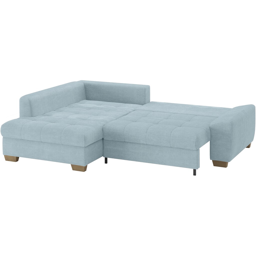 Mr. Couch Ecksofa »Nikita II L-Form« Wahlweise mit Kaltschaum EasyBett Bettkasten kaufen Discount Store für neue Produkte