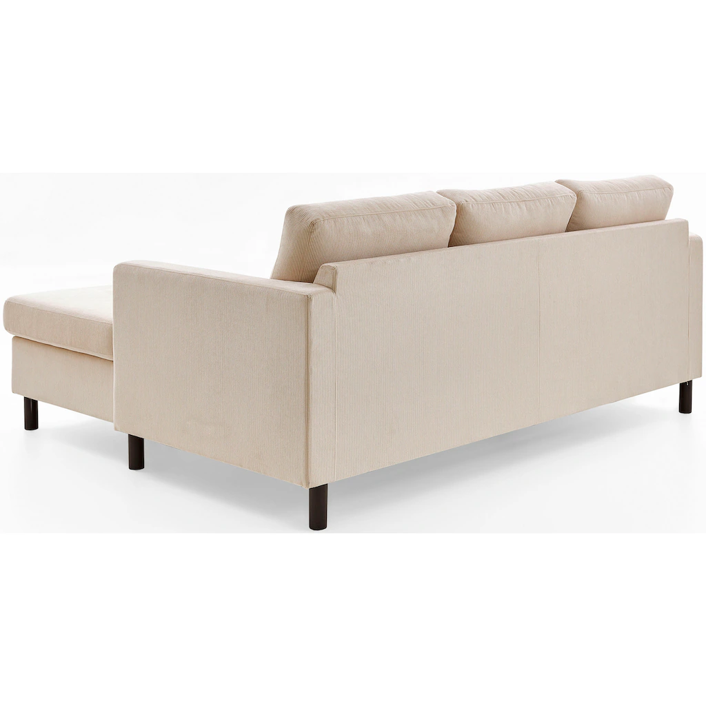 ATLANTIC home collection Ecksofa »Tea L-Form« Ecksofa frei im Raum stellbar und Recamiere beidseitig montierbar kaufen Fabrikladen
