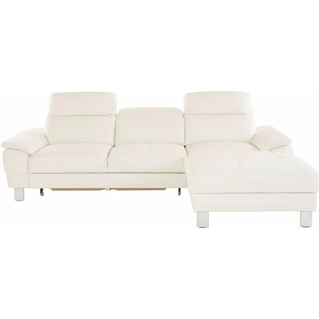 exxpo - sofa fashion Ecksofa »Mantua 2 inkl. Kopf- bzw. Rückenverstellung bequem L-Form« wahlweise mit Bettfunktion und Bettkasten tolle Verarbeitungsdetails kaufen