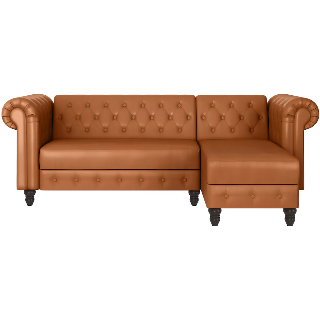 Dorel Home Ecksofa »Felix L-Form 241 cm (Liegefl.108x195 cm) Recamiere tauschbar « kaufen Sonderangebot