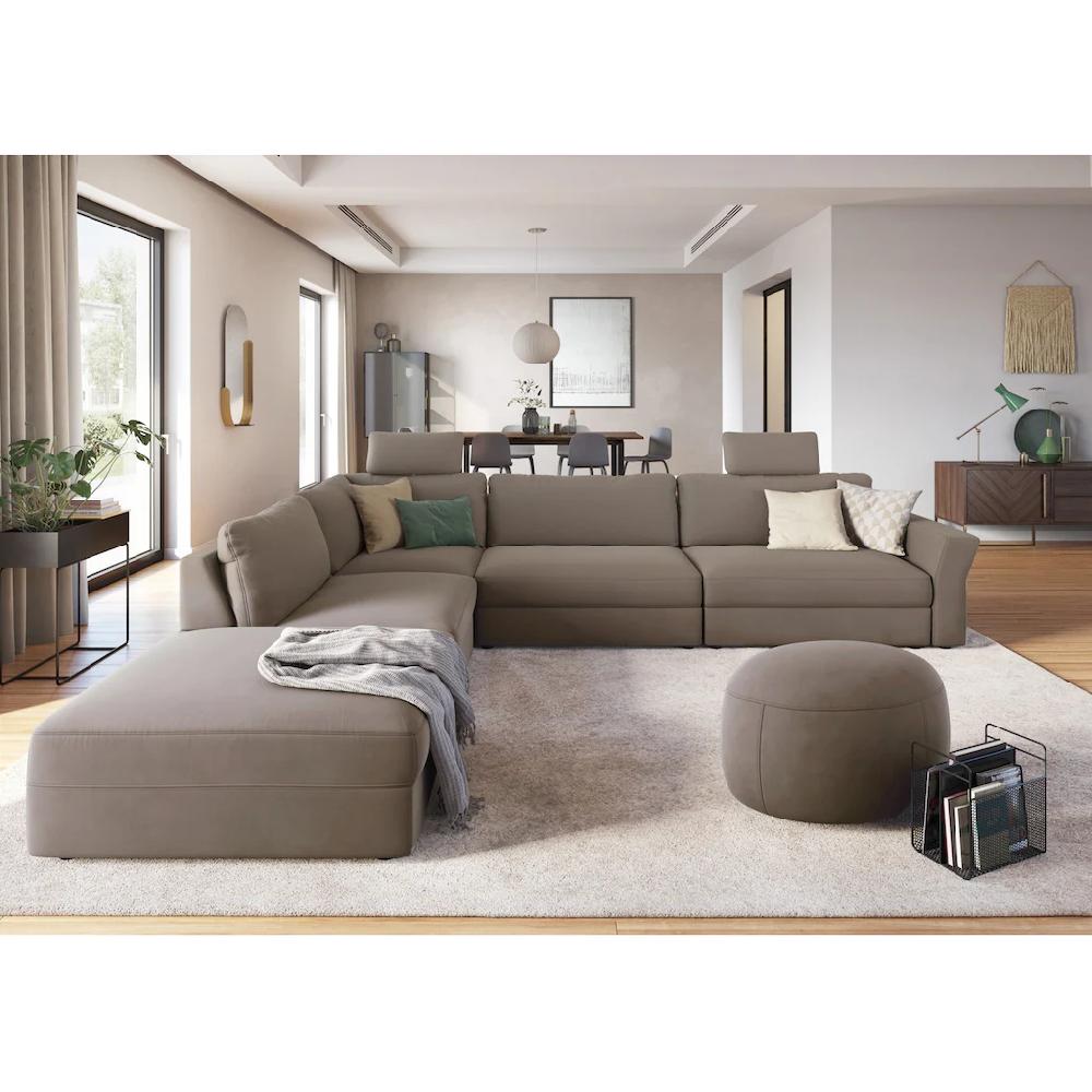 sit&more Ecksofa »Cadabra L-Form« Breite 356 cm mit Sitztiefenverstellung kaufen