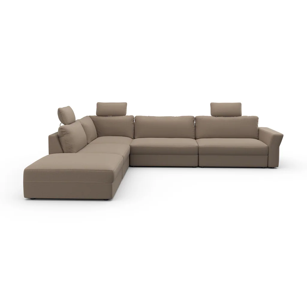 sit&more Ecksofa »Cadabra L-Form« Breite 356 cm mit Sitztiefenverstellung kaufen Rabatt