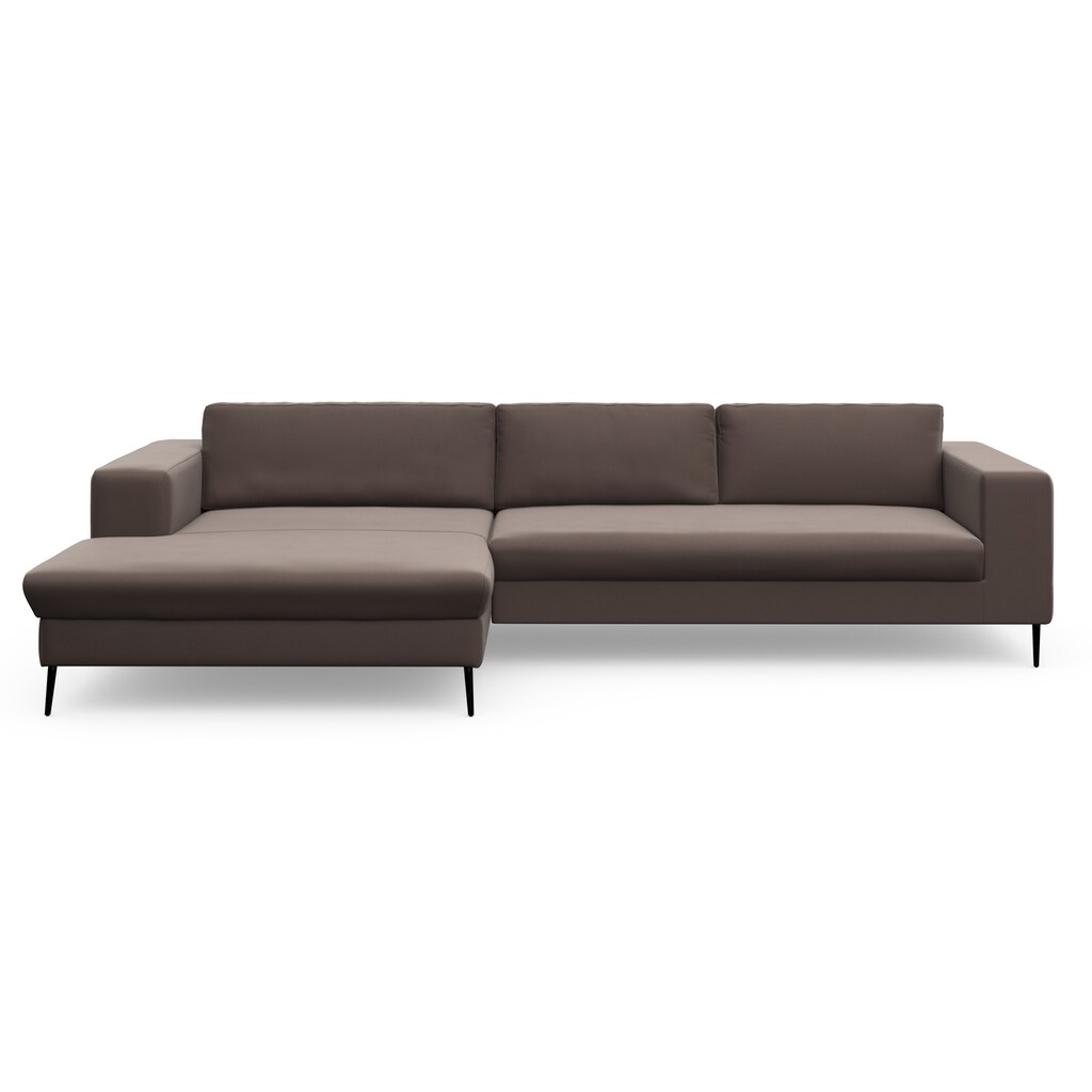 DOMO collection Ecksofa »Modica L-Form« moderne Optik mit großzügiger Recamieire auch in Cord kaufen Online Shopping