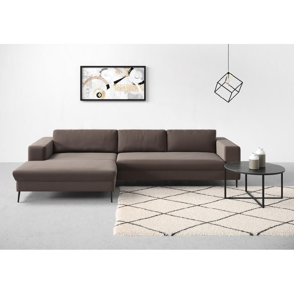DOMO collection Ecksofa »Modica L-Form« moderne Optik mit großzügiger Recamieire auch in Cord kaufen Online Shopping