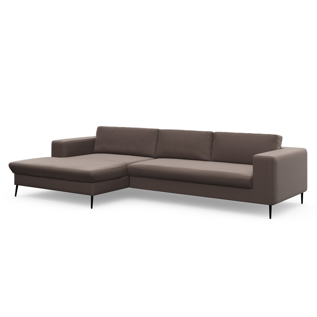 DOMO collection Ecksofa »Modica L-Form« moderne Optik mit großzügiger Recamieire auch in Cord kaufen Online Shopping