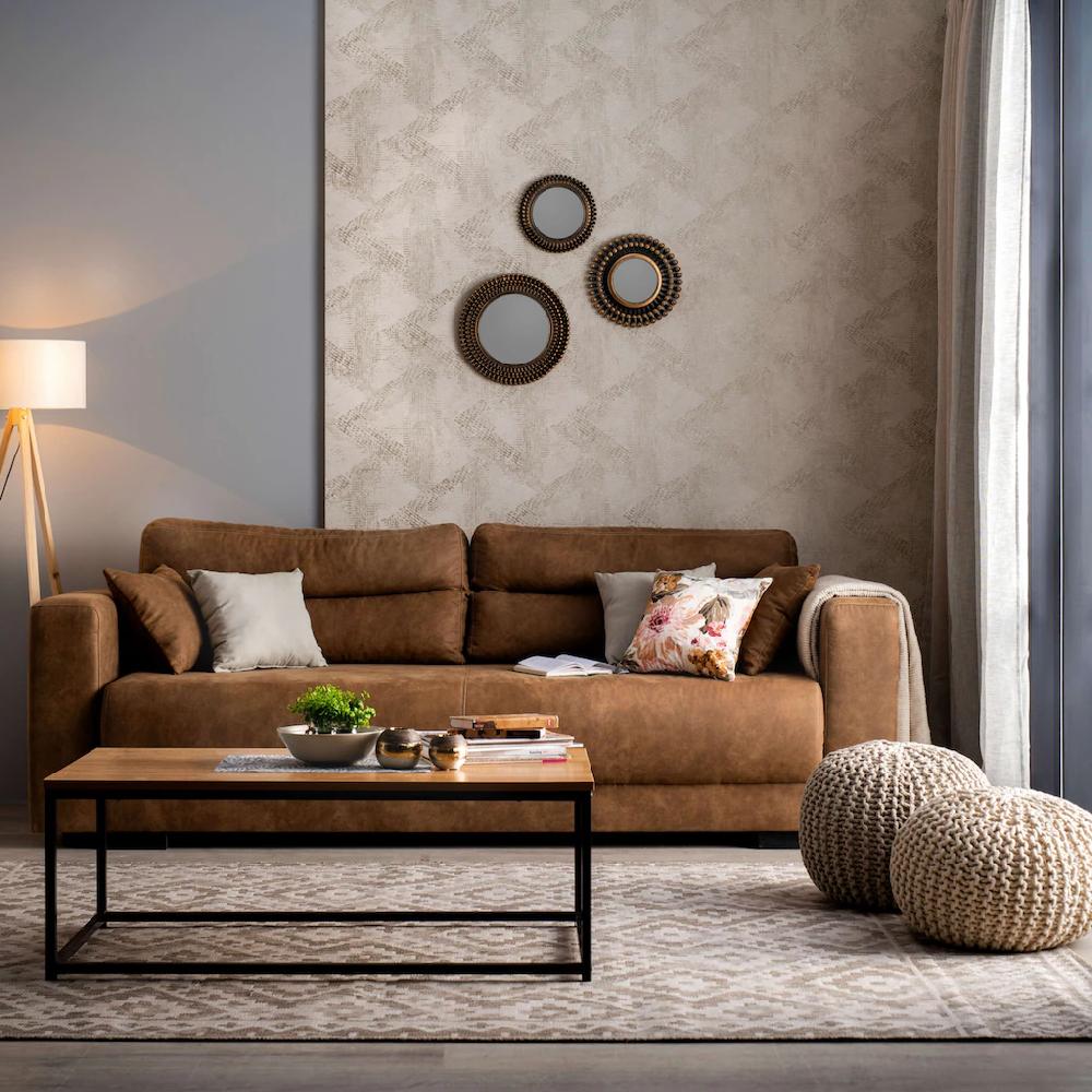 INOSIGN Schlafsofa »Witla 237 cm (Liegefläche 150/196 cm) mit Bettkasten« inkl. loser Zier- und Rückenkissen und mit Federkernpolsterung kaufen