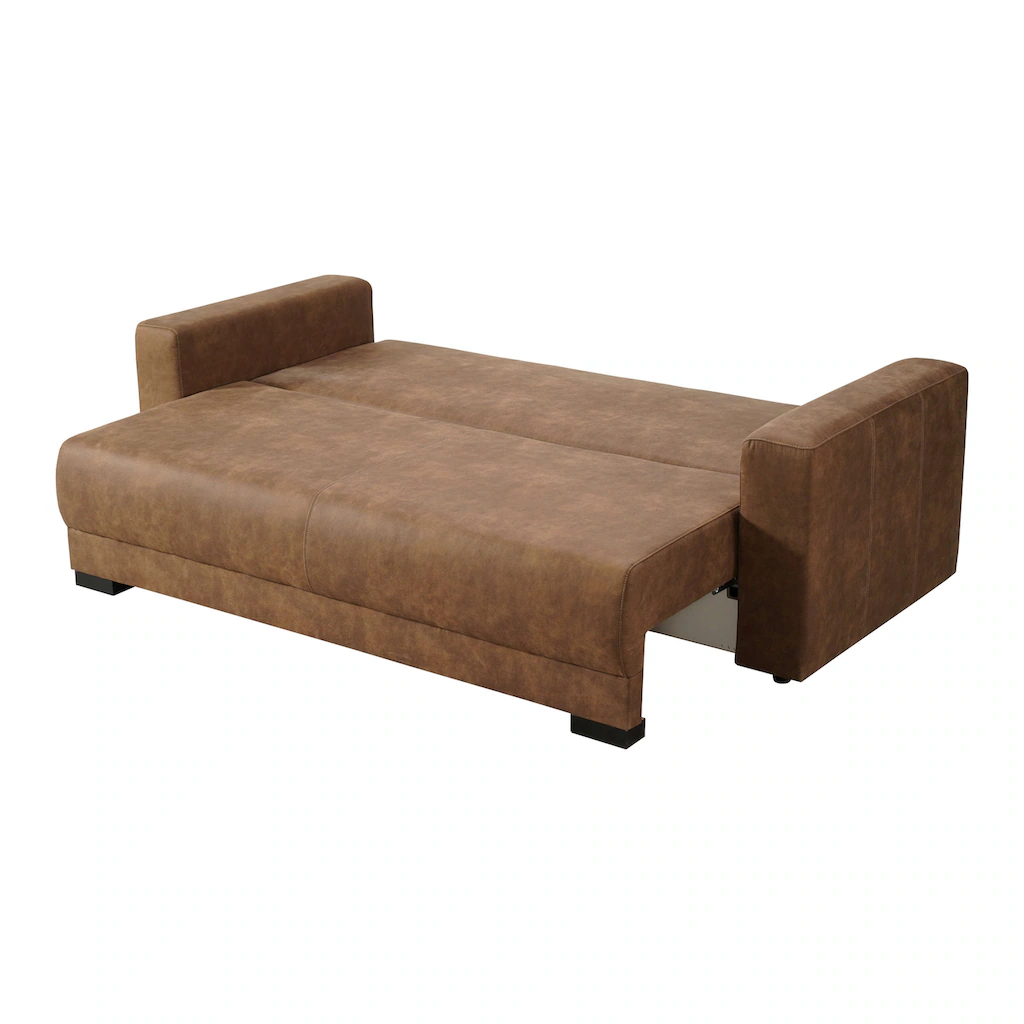 INOSIGN Schlafsofa »Witla 237 cm (Liegefläche 150/196 cm) mit Bettkasten« inkl. loser Zier- und Rückenkissen und mit Federkernpolsterung kaufen Cyber Monday