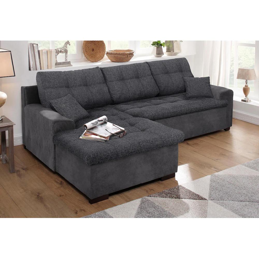 Home affaire Ecksofa »Föhr« mit Bettfunktion online kaufen Heißer Verkauf