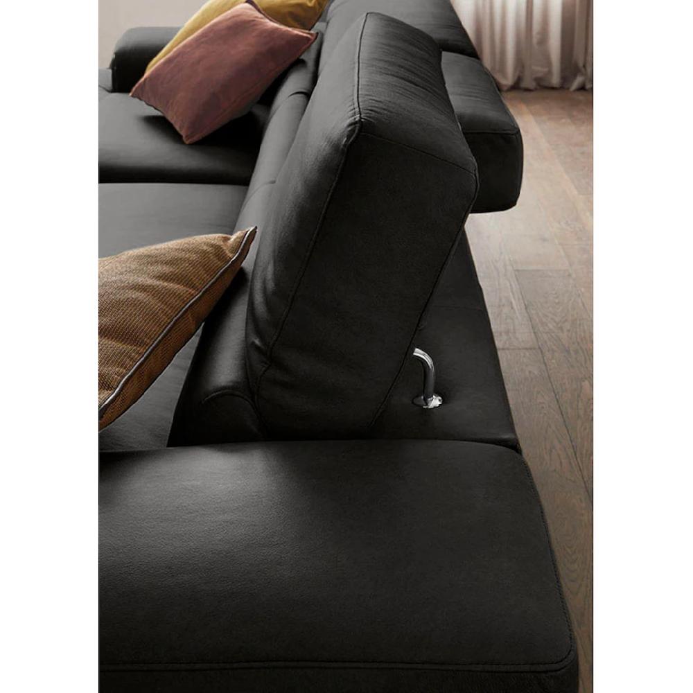 W.SCHILLIG Ecksofa »piedroo Designsofa mit tollem Sitzkomfort bequem und elegant L-Form« Kopfteilverstellung wahlweise mit Sitztiefenverstellung Breite 343cm kaufen Neueste Mode
