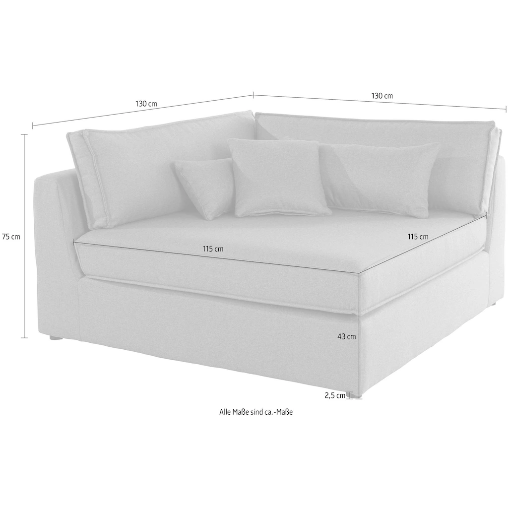 RAUM.ID Sofa-Eckelement »Enid« kaufen Kostenlose Rückgabe