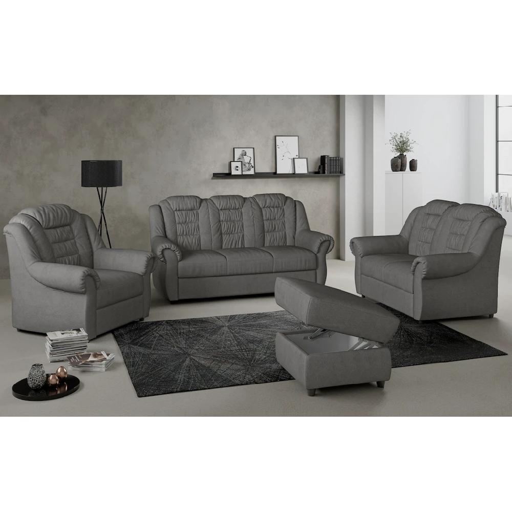 Home affaire 3-Sitzer »Boston« Gemütlicher 3-Sitzer mit hoher Rückenlehne in klassischem Design kaufen Bis zu 50% Rabatt