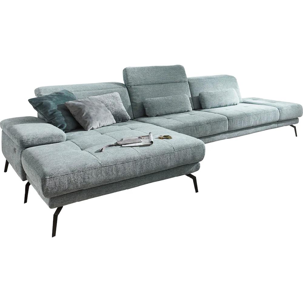 Die PlanBar Ecksofa »MP-IN20126 L-Form« mit Kopfteilverstellung optional Sitztiefen- & Armteilverstellung kaufen