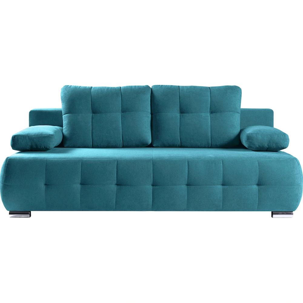 WERK2 Schlafsofa »Indigo« 2-Sitzer Sofa und Schlafcouch mit Federkern & Bettkasten kaufen Black Friday Preise
