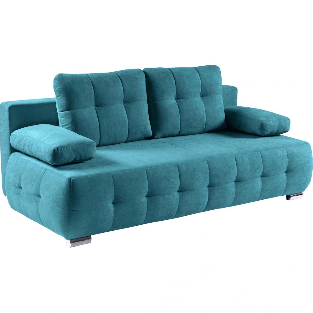 WERK2 Schlafsofa »Indigo« 2-Sitzer Sofa und Schlafcouch mit Federkern & Bettkasten kaufen Black Friday Preise