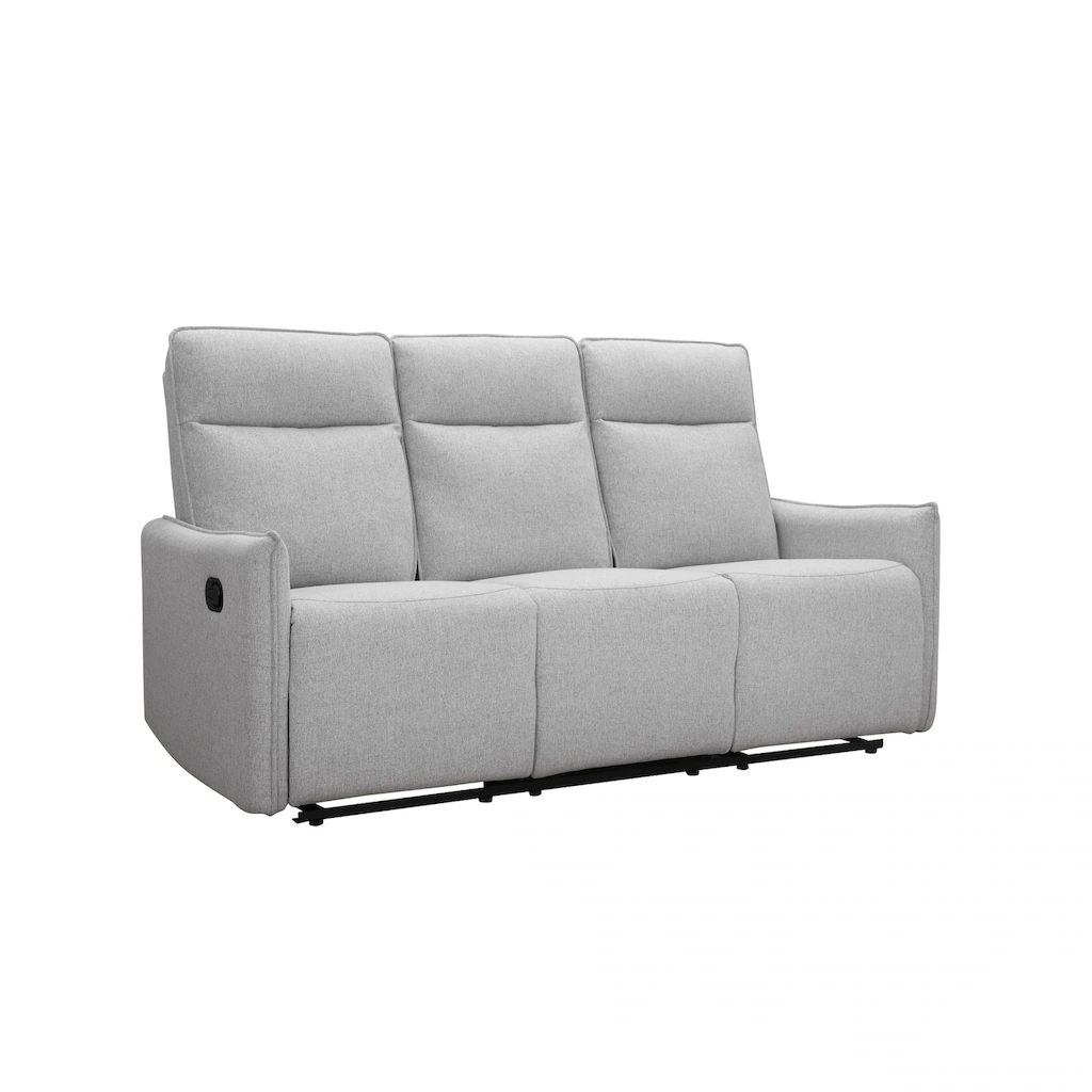 Dorel Home 3-Sitzer »Lugo Kinosofa mit Reclinerfunktion in Kunstleder und Webstoff« mit manueller Relaxfunktion in 2 Sitzen kaufen Im Verkauf