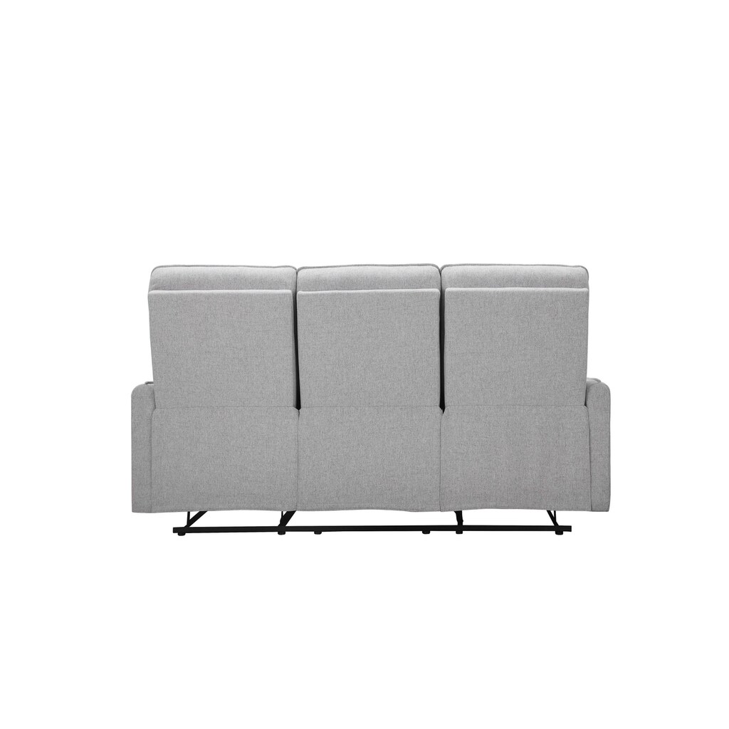 Dorel Home 3-Sitzer »Lugo Kinosofa mit Reclinerfunktion in Kunstleder und Webstoff« mit manueller Relaxfunktion in 2 Sitzen kaufen Im Verkauf