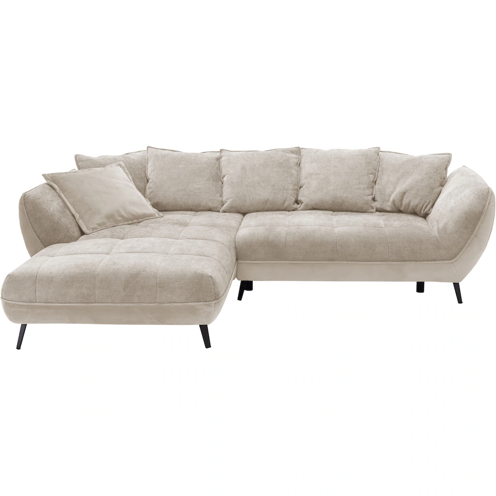 exxpo - sofa fashion Ecksofa »Midway mit einfacher Easy-Lift-Bettfunktion bequem und modern« inkl. Bettfunktion und praktischem Bettkasten L-Form kaufen Verkauf